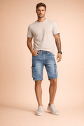 MEN'S SUMMER SLIM FIT DENIM SHORTS - Zarino Newstyle