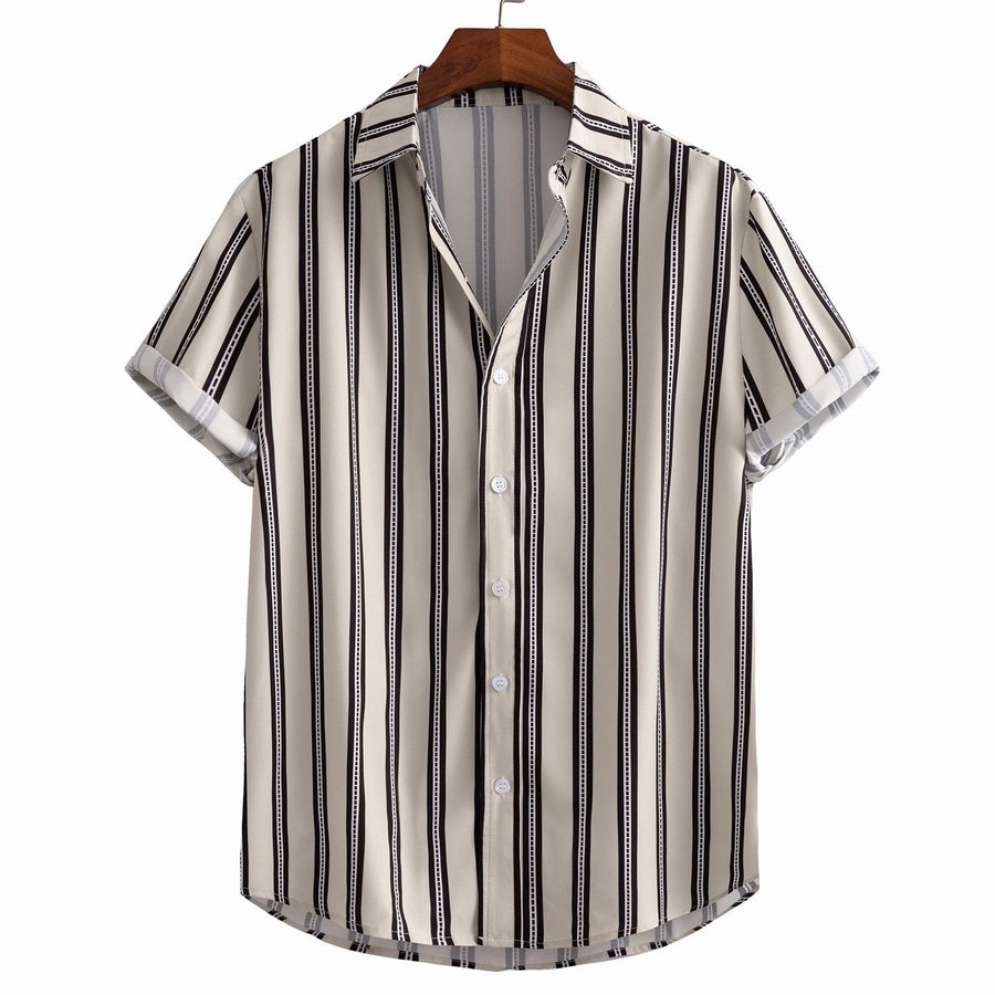 MEN'S SUMMER STRIPED SHIRT - Zarino Newstyle