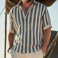MEN'S SUMMER STRIPED SHIRT - Zarino Newstyle