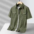 MEN'S SUMMER UTILITY SHORT SLEEVE SHIRT - Zarino Newstyle