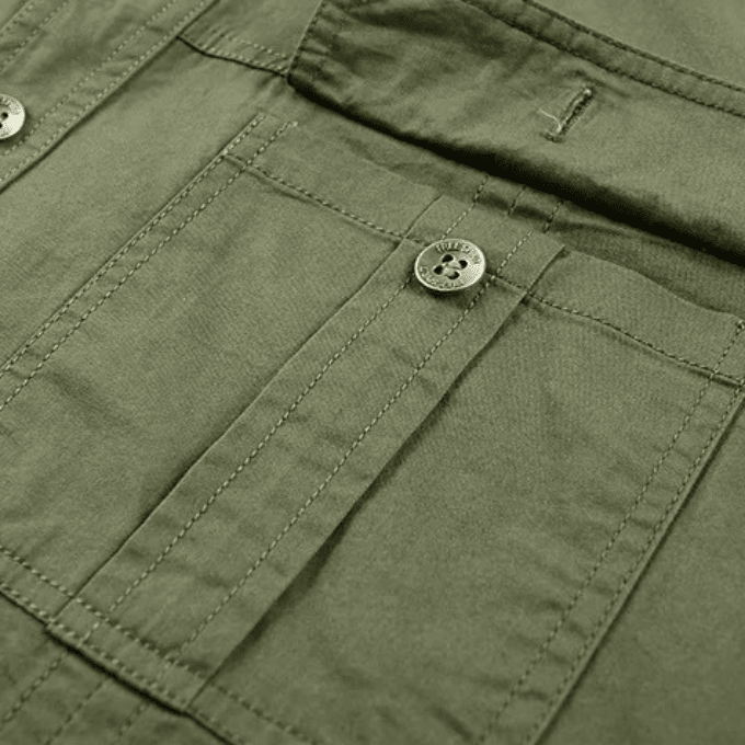 MEN'S SUMMER UTILITY SHORT SLEEVE SHIRT - Zarino Newstyle