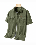 MEN'S SUMMER UTILITY SHORT SLEEVE SHIRT - Zarino Newstyle