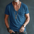 MEN'S SUMMER V - NECK T - SHIRT - Zarino Newstyle