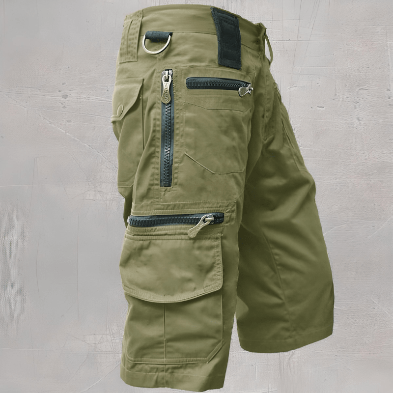 MEN'S TACTICAL MULTI - POCKET CARGO SUMMER SHORTS - Zarino Newstyle