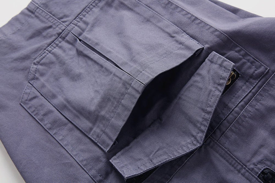 MEN'S TACTICAL MULTI - POCKET CARGO SUMMER SHORTS - Zarino Newstyle