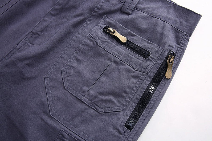 MEN'S TACTICAL MULTI - POCKET CARGO SUMMER SHORTS - Zarino Newstyle