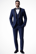 MEN'S TAILORED THREE PIECE SUIT - Zarino Newstyle