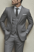 MEN'S TAILORED THREE PIECE SUIT - Zarino Newstyle