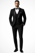 MEN'S TAILORED THREE PIECE SUIT - Zarino Newstyle