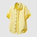 MEN'S TEXTURED FLORAL SUMMER SHIRT - Zarino Newstyle
