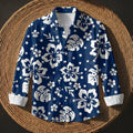 MEN'S TROPICAL PRINT HAWAIIAN SHIRT - Zarino Newstyle