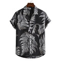 MEN'S TROPICAL PRINT SHORT SLEEVE SUMMER SHIRT - Zarino Newstyle