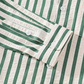 MEN'S VERTICAL STRIPE LONG SLEEVE BUTTON - UP SHIRT - Zarino Newstyle