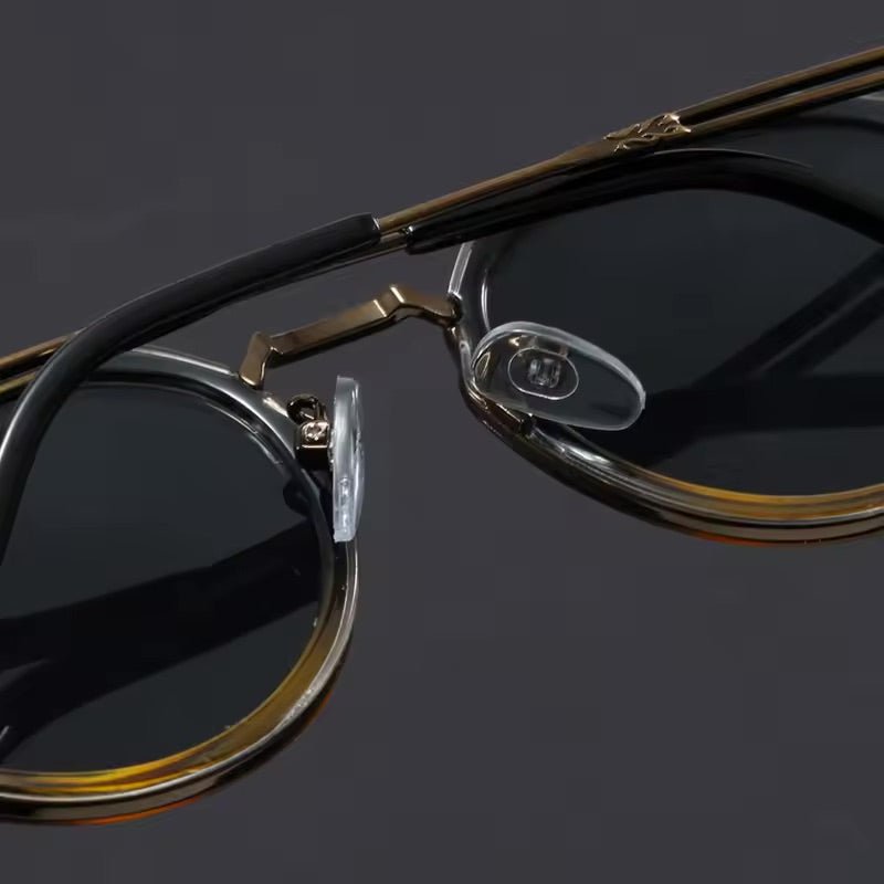 MEN'S VINTAGE ROUND SUNGLASSES - Zarino Newstyle