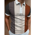 MEN'S ZIP COLLAR SUMMER T - SHIRT - Zarino Newstyle