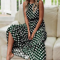 Nova Women's Polka Dot Sleeveless Casual Everyday Dress - Zarino Newstyle
