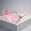 OVERSIZED SHIELD SUNGLASSES - Zarino Newstyle