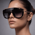 OVERSIZED SHIELD SUNGLASSES - Zarino Newstyle