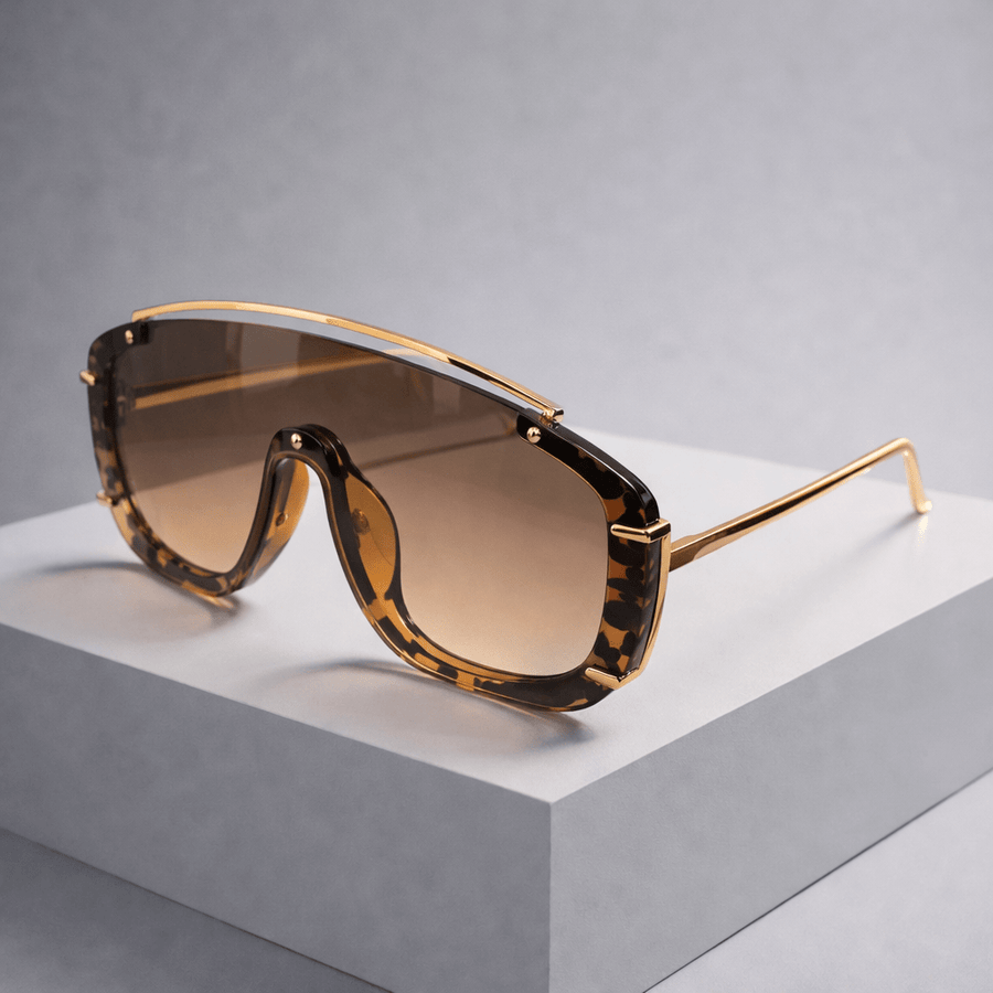 OVERSIZED SHIELD SUNGLASSES - Zarino Newstyle