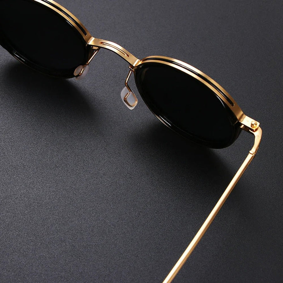 ROUND FRAME POLARIZED METAL ALLOY SUMMER SUNGLASSES - Zarino Newstyle