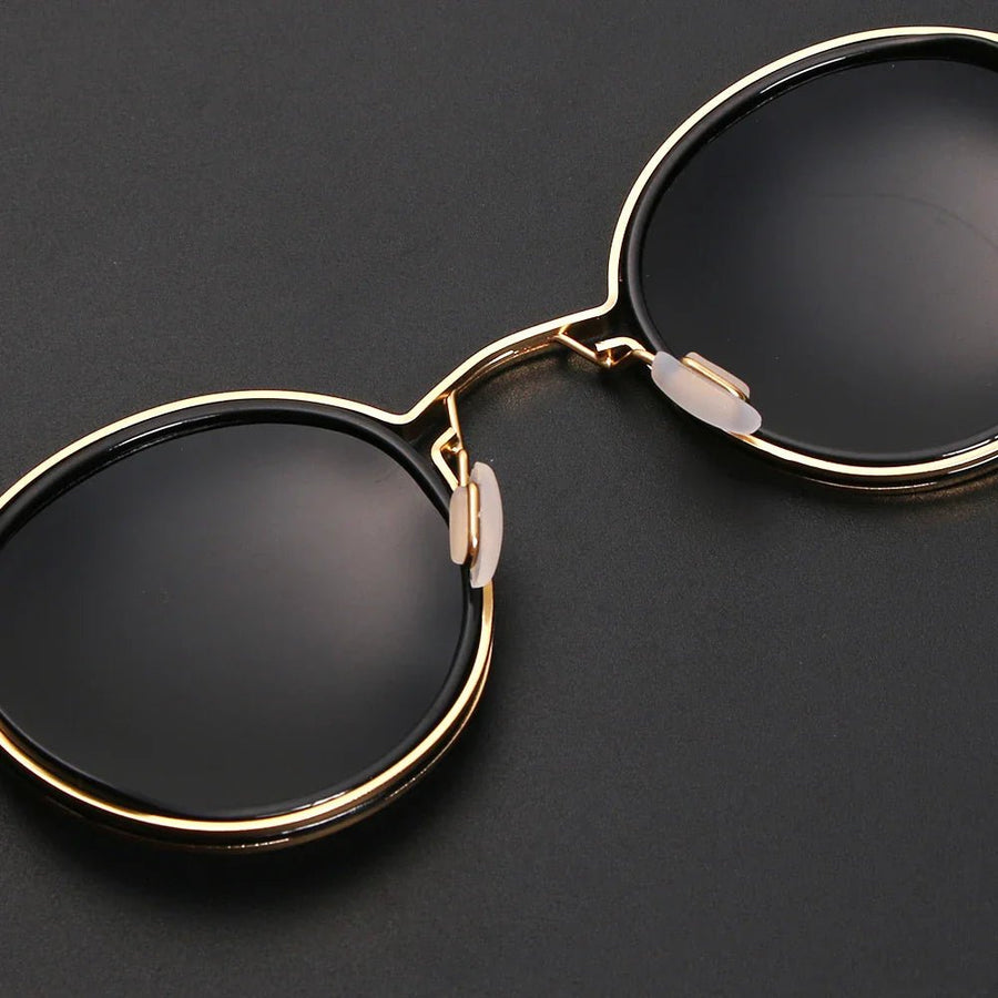 ROUND FRAME POLARIZED METAL ALLOY SUMMER SUNGLASSES - Zarino Newstyle