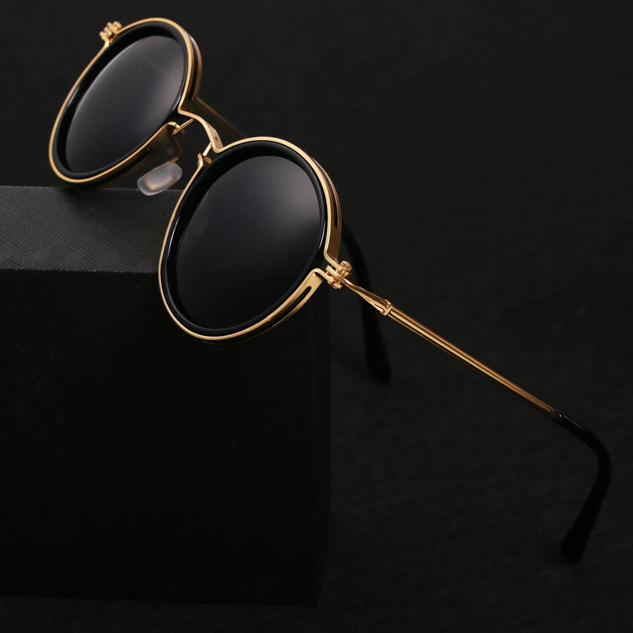 ROUND FRAME POLARIZED METAL ALLOY SUMMER SUNGLASSES - Zarino Newstyle