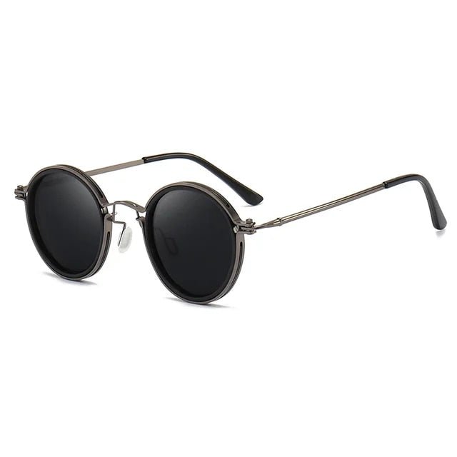 ROUND FRAME POLARIZED METAL ALLOY SUMMER SUNGLASSES - Zarino Newstyle