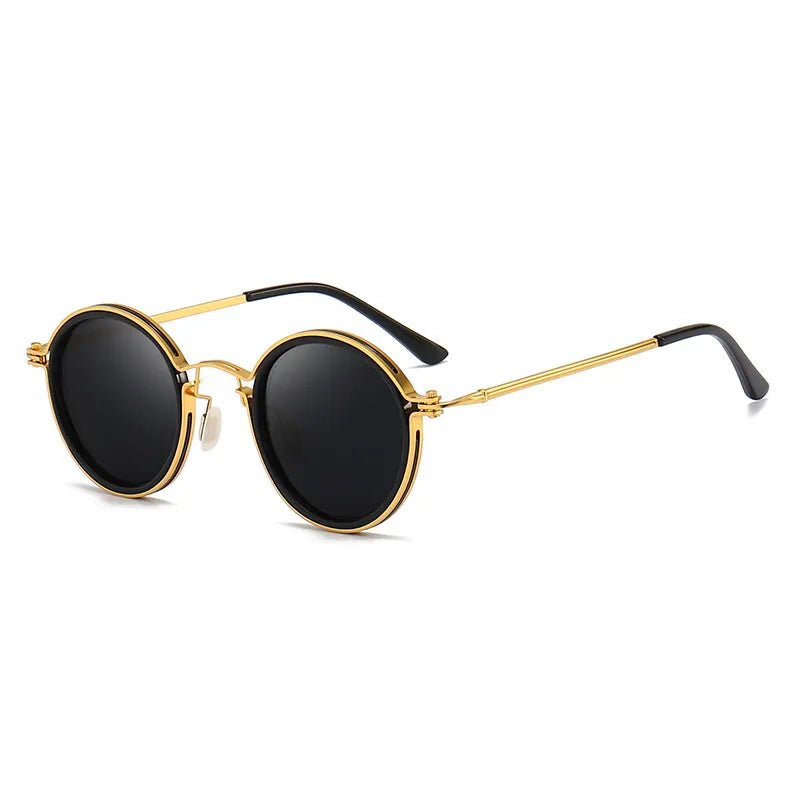 ROUND FRAME POLARIZED METAL ALLOY SUMMER SUNGLASSES - Zarino Newstyle