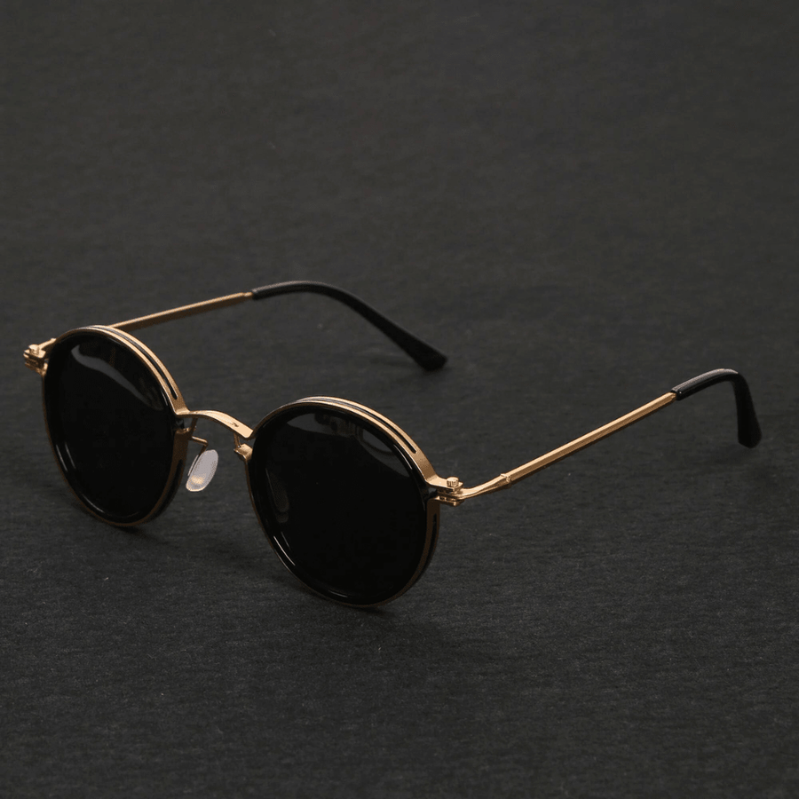 ROUND FRAME POLARIZED METAL ALLOY SUMMER SUNGLASSES - Zarino Newstyle