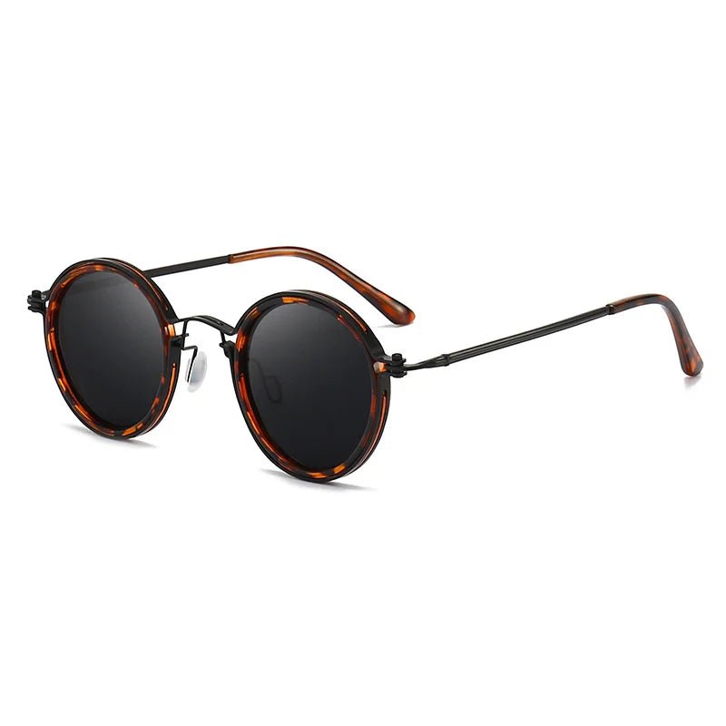 ROUND FRAME POLARIZED METAL ALLOY SUMMER SUNGLASSES - Zarino Newstyle