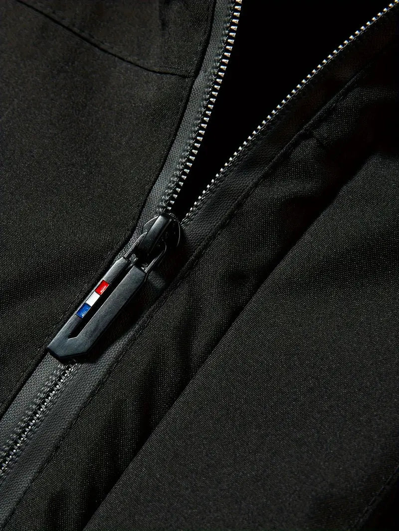 THAYER | MEN'S WATERPROOF HOODED PARKA, FLEECE-LINED INSULATED WINTER JACKET - Zarino Newstyle