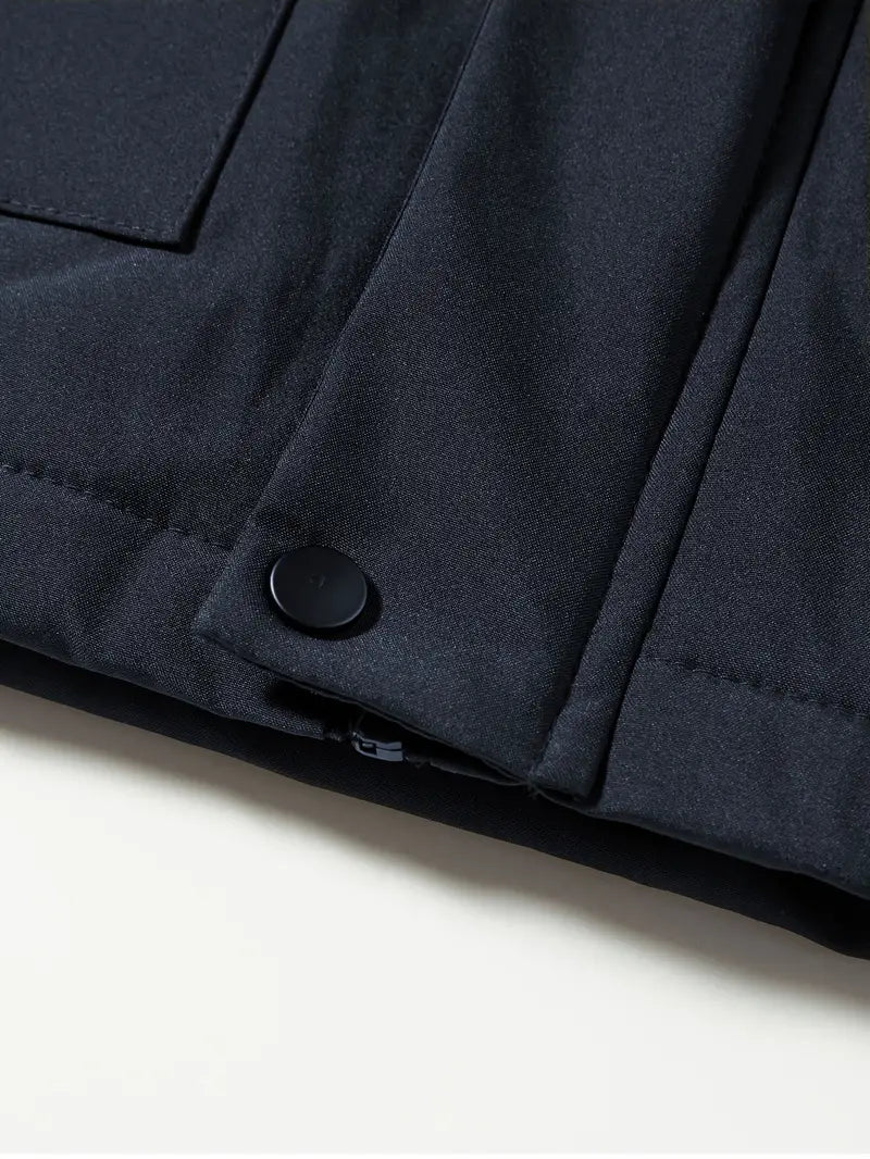 THAYER | MEN'S WATERPROOF HOODED PARKA, FLEECE-LINED INSULATED WINTER JACKET - Zarino Newstyle