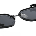 VINTAGE STEAMPUNK POLYGON FRAME TINTED SUMMER SUNGLASSES - Zarino Newstyle