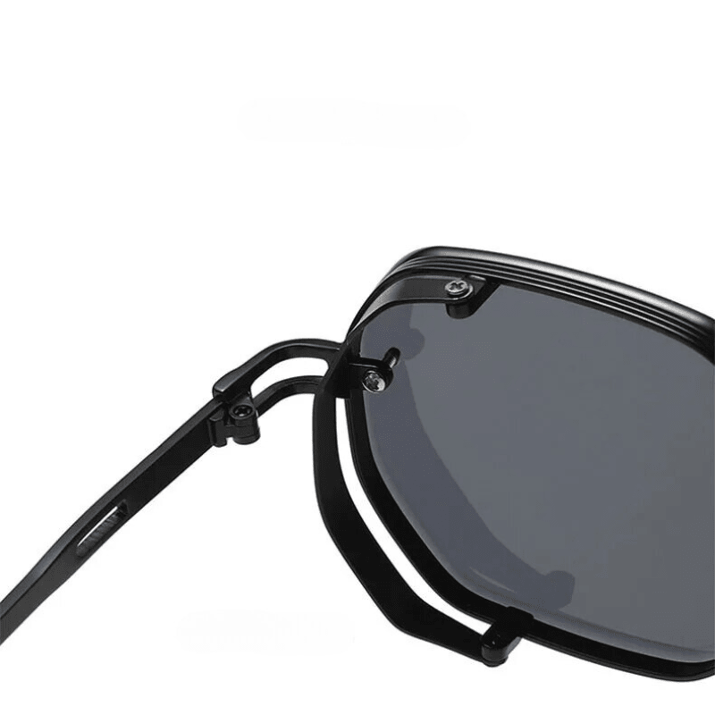 VINTAGE STEAMPUNK POLYGON FRAME TINTED SUMMER SUNGLASSES - Zarino Newstyle