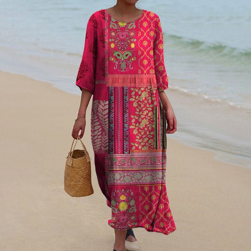 WOMEN'DRESSS SUMMER BOHEMIAN MAXI - Zarino Newstyle