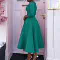 WOMEN'S A - LINE MIDI SUMMER DRESS - Zarino Newstyle