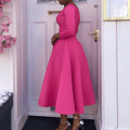 WOMEN'S A - LINE MIDI SUMMER DRESS - Zarino Newstyle