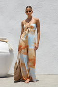 WOMEN'S ABSTRACT PRINT WIDE LEG JUMPSUIT - Zarino Newstyle