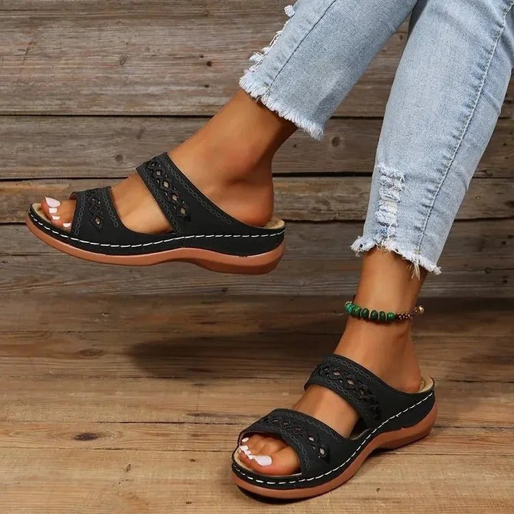 WOMEN'S ADJUSTABLE STRAP COMFORT SUMMER SANDALS - Zarino Newstyle