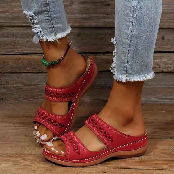 WOMEN'S ADJUSTABLE STRAP COMFORT SUMMER SANDALS - Zarino Newstyle