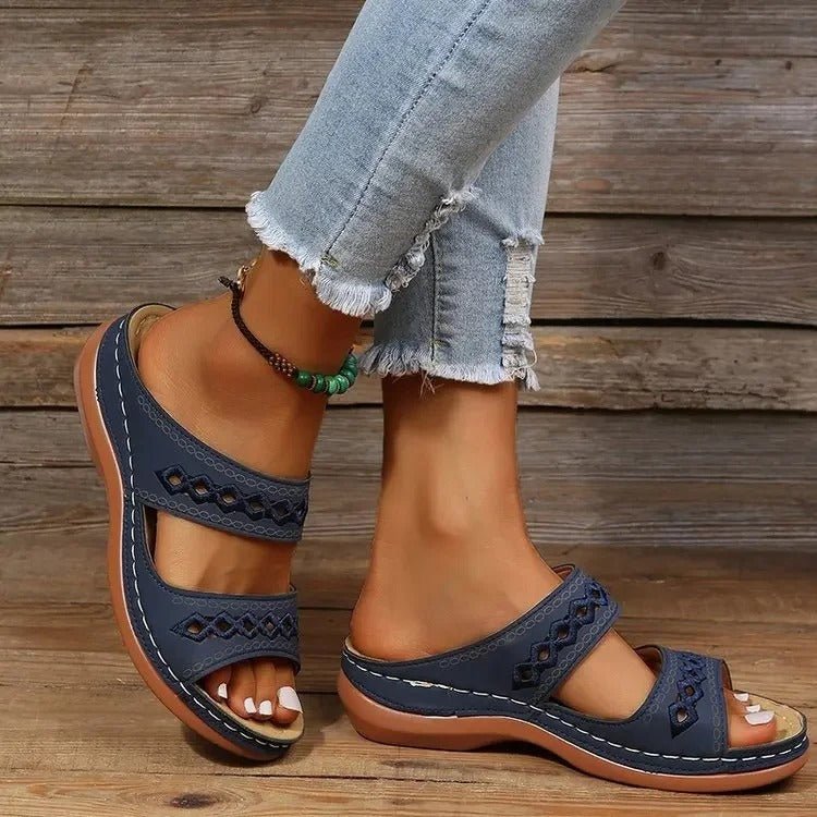 WOMEN'S ADJUSTABLE STRAP COMFORT SUMMER SANDALS - Zarino Newstyle