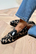 WOMEN'S ANIMAL PRINT STRAP SUMMER LOAFERS - Zarino Newstyle