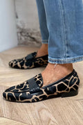 WOMEN'S ANIMAL PRINT STRAP SUMMER LOAFERS - Zarino Newstyle