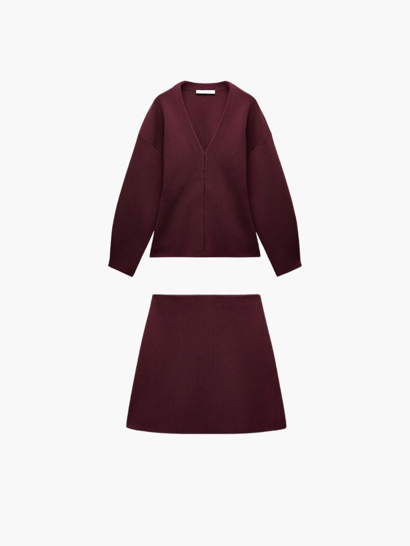 WOMEN'S BLAZER & MINI SKIRT SET - Zarino Newstyle