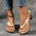 WOMEN'S BLOCK HEEL SUMMER SANDALS - Zarino Newstyle