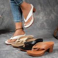 WOMEN'S BLOCK HEEL SUMMER SANDALS - Zarino Newstyle