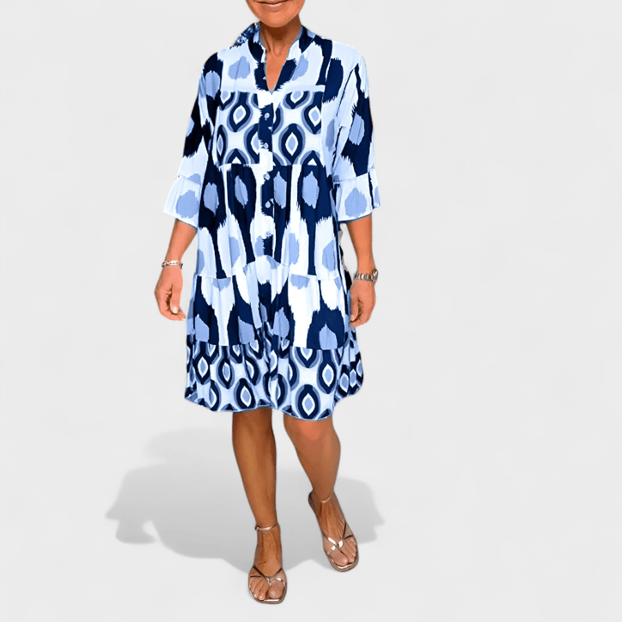 WOMEN'S BOHO PRINT SUMMER DRESS - Zarino Newstyle