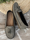 WOMEN'S BOW LOAFERS | SLIP - ON FLAT CUSHIONED EVERYDAY CASUAL SHOES - Zarino Newstyle