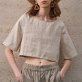 WOMEN'S BOXY CROP TOP - Zarino Newstyle