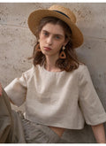 WOMEN'S BOXY CROP TOP - Zarino Newstyle